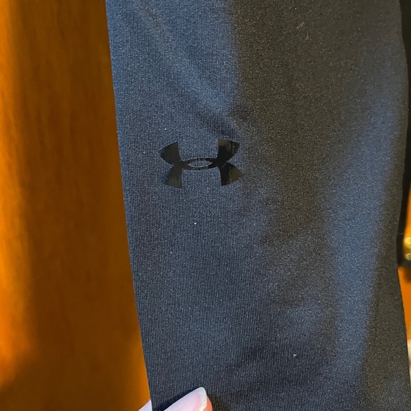 Under Armour Jet Black Active Leggings - Picture 4 of 11